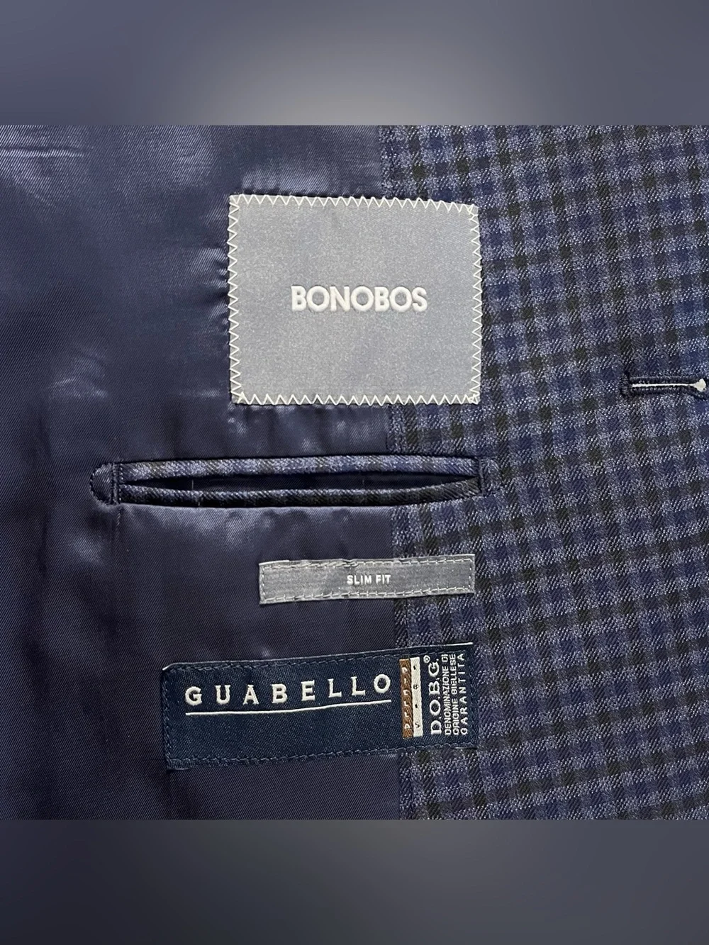 Bonobos Wool Blazer 38S